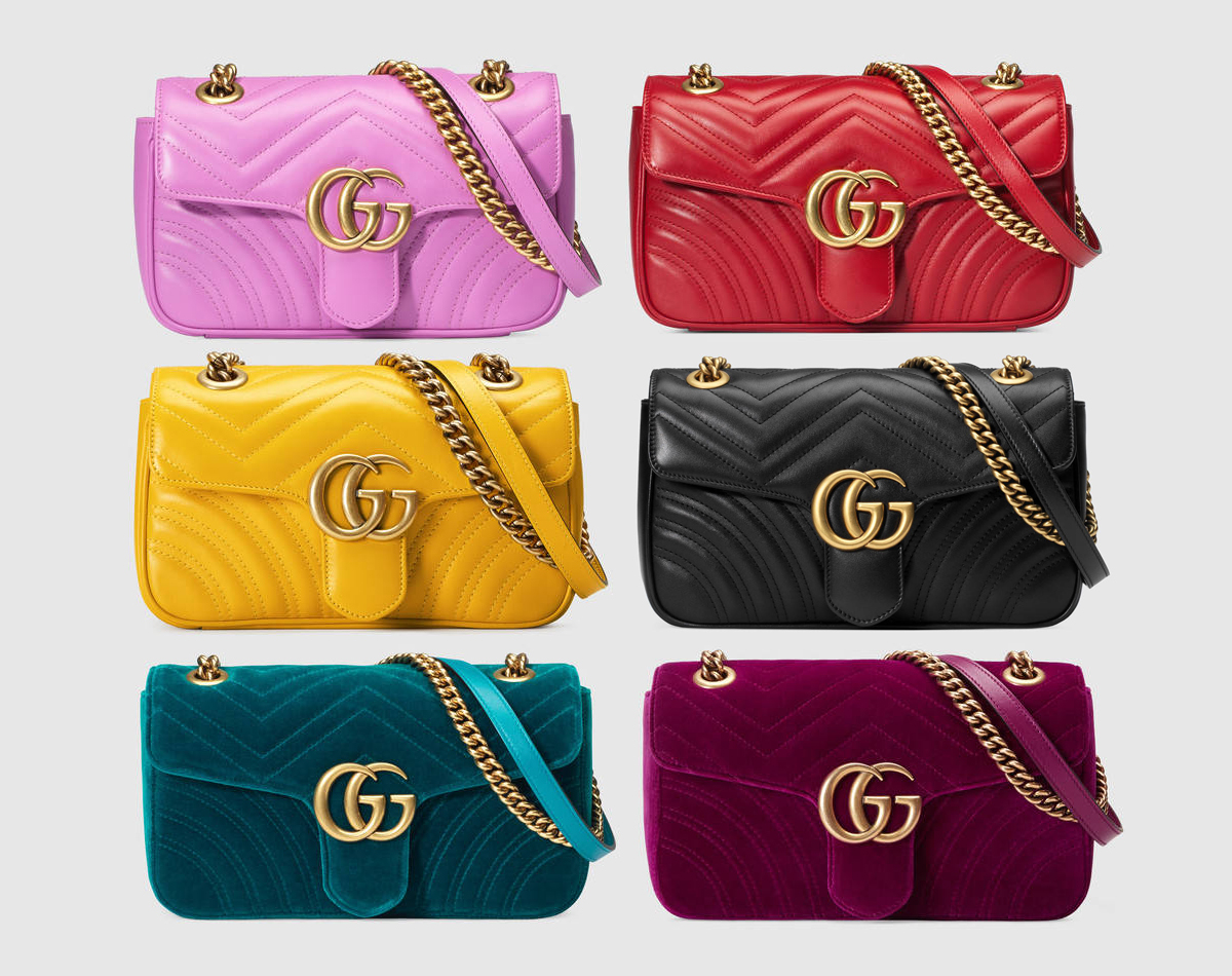 gucci marmont color